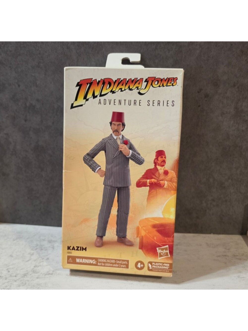 Hasbro Indiana Jones Adventure Series KAZIM 6" Action Figure - NEW (Damaged Box)